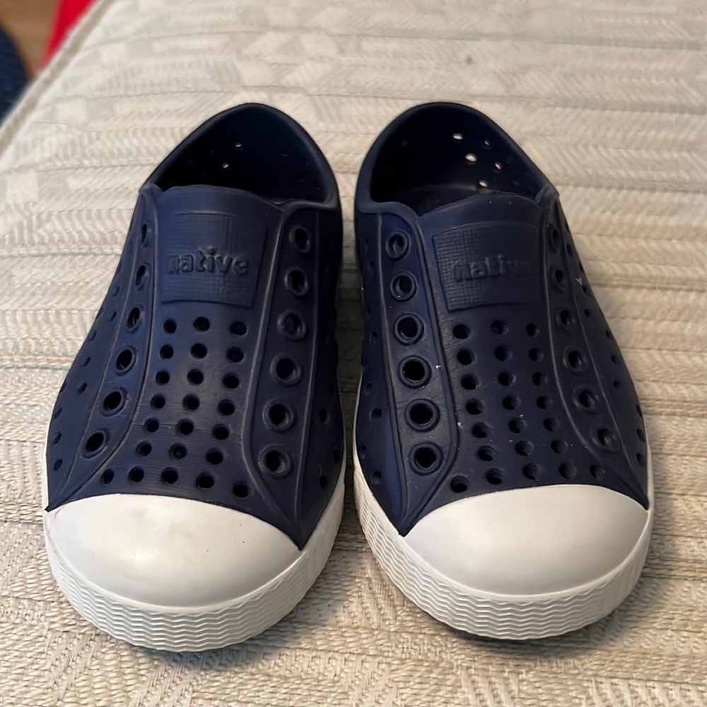 NATIVE blue slip on Jefferson shoes
